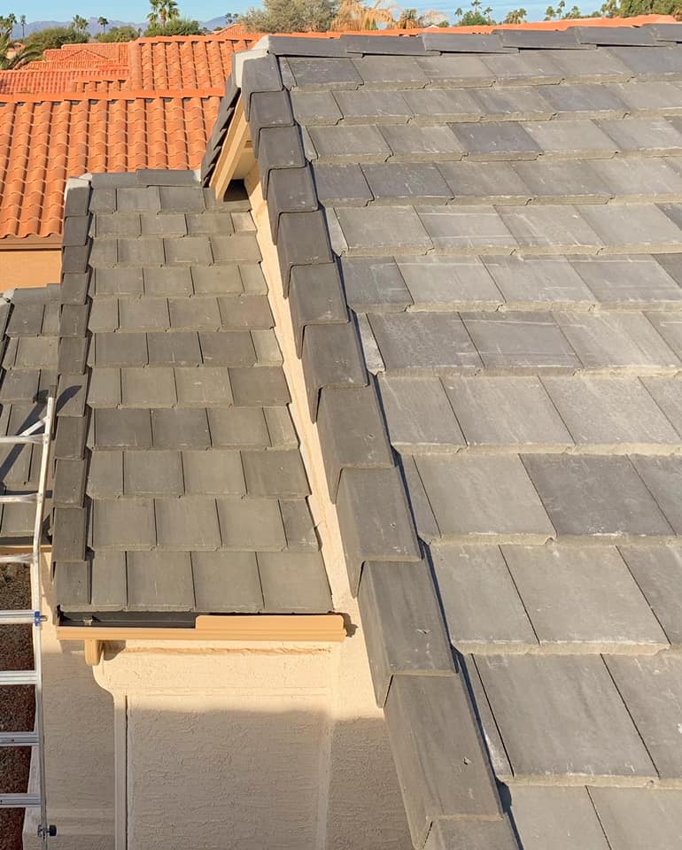 Tile roof underlayment replacement