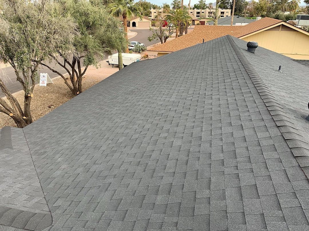 Residential roofing project by Integrity Roofing